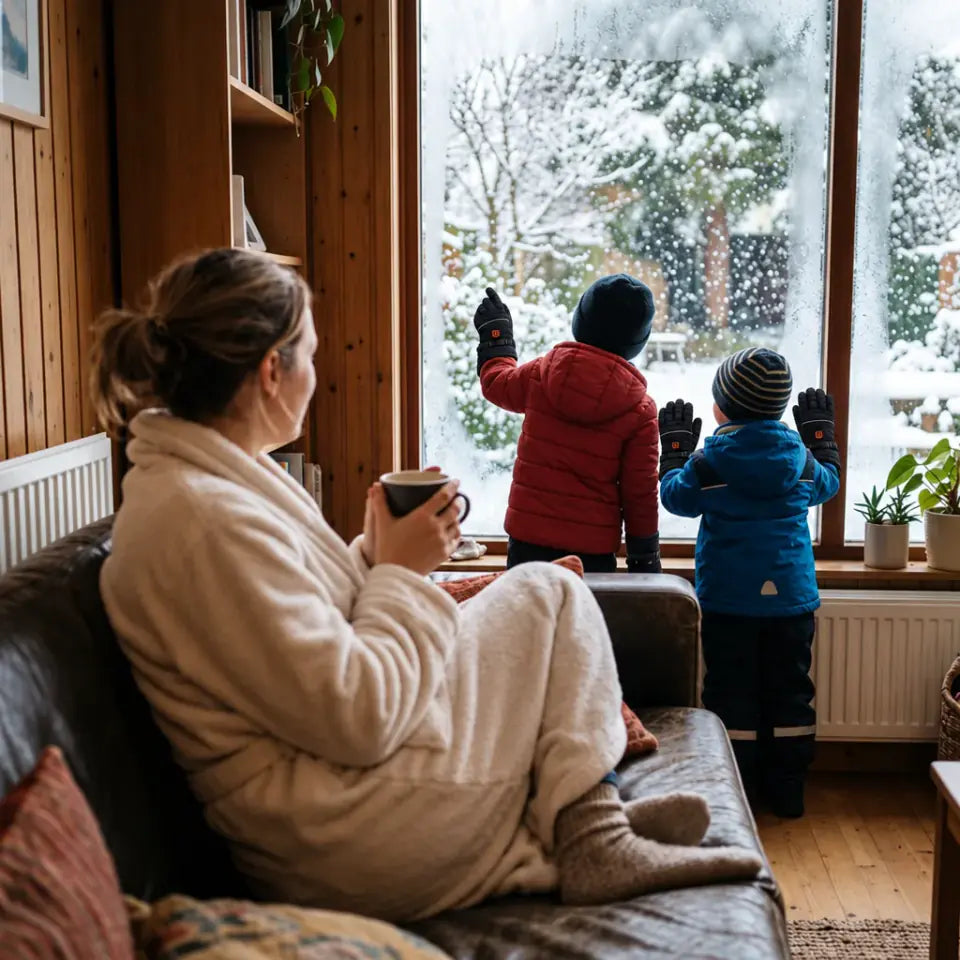gloves parent window kids snow