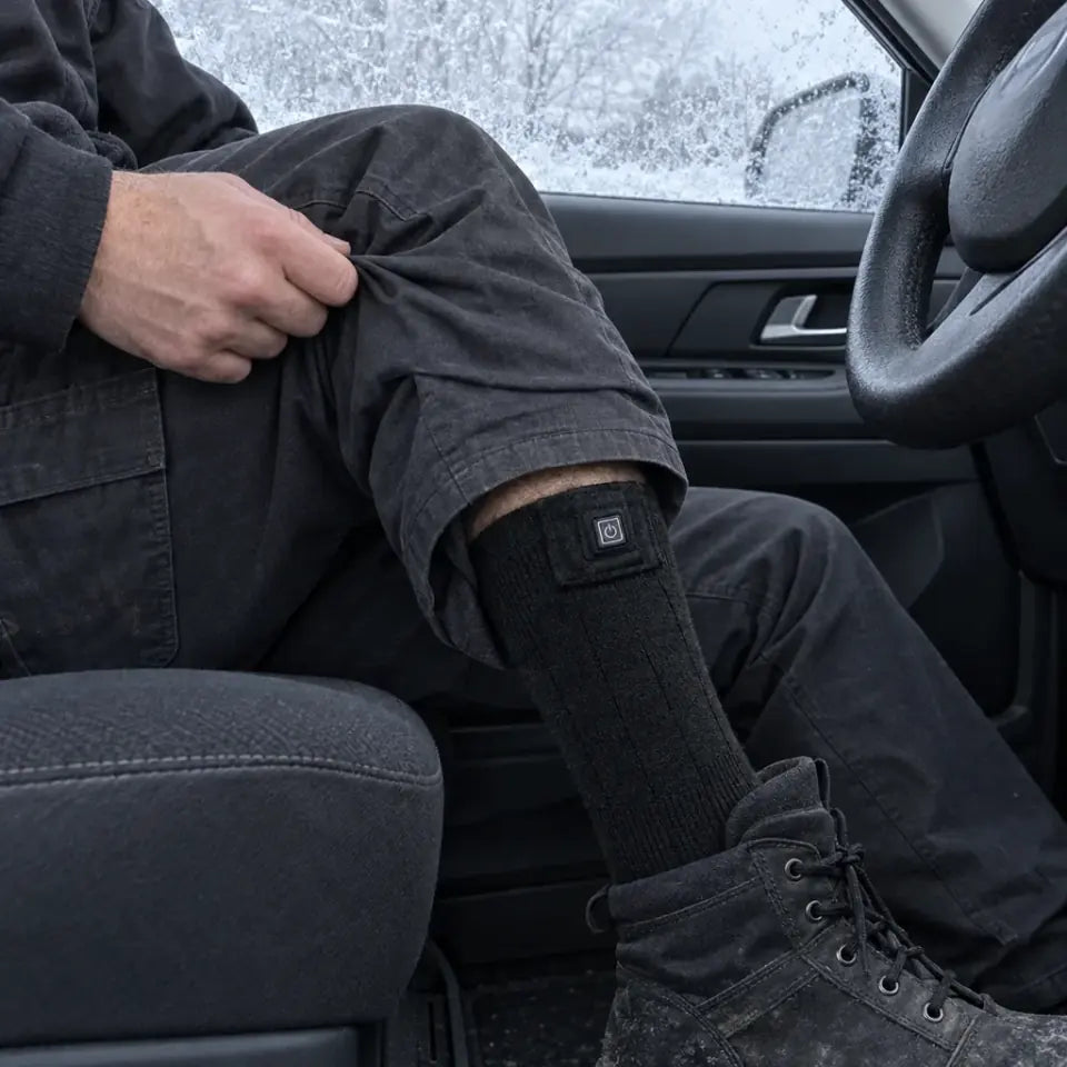 socks discreet under trousers